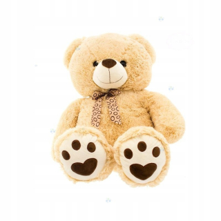 Maskot Teddy Bear sediaci 75 cm Valentín