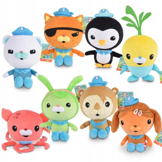 Maskot Octonauts Set 8 kusov sada 19 cm