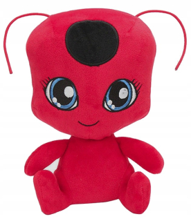 Maskot plyšový plyšový biedronka tikki hračka 22 cm