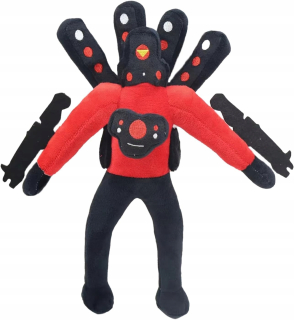 Rozprávkový plyšák - Skibidi Titan Speakerman v3 maskot