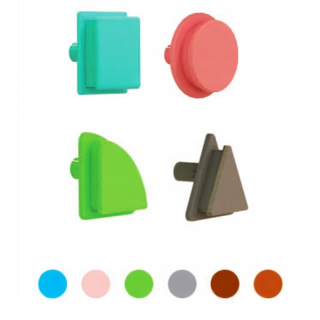 Geometrické prvky Masterkide z tabuliek 256 ks