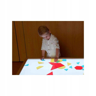 Masterkid polotransparentné geometrické tvary