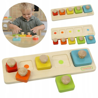 Masterkidz Puzzle Learning Veľkosti a farby