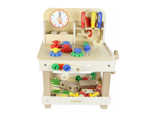 Masterkidz Tool Set Wooden Workshop 3+