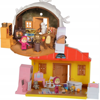 Masha a Bear Maszyk Maszy a Miszy Simba House
