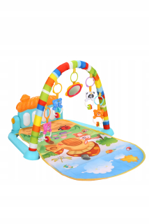 Vzdelávacia rohož s klavírnymi štrkáčmi Teether XL