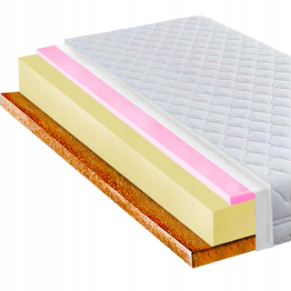 MATRACA 80X180 s HR kokosom, anti -allergické 15 cm