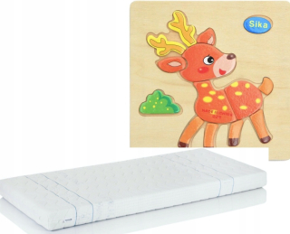 Hevea Baby Mattery max 120x60 Francled a Lastex M