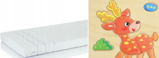 MATRAC HEVEA BABY MAX 140x70 PENA-LATEX A