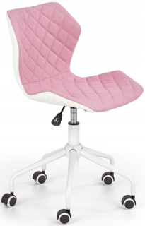 Matrix 3 Pink/biele kreslo Halmar
