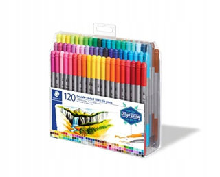 Maza Staedtler Double -Bided Piski 120 farieb