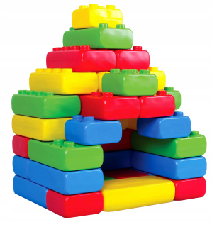 Mega Brick Blocks Polish Product - Marioinex