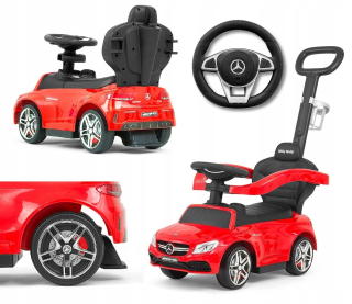 Mercedes 4in1 Ride tlačí auto na rok