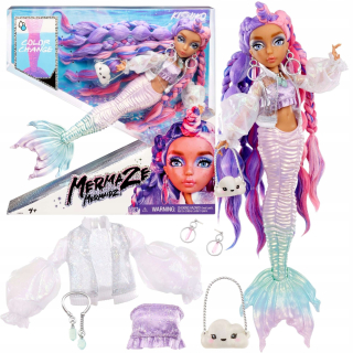 Mermaze Mermaidd Doll Mermaid Kishiko sa mení