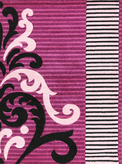 Soft Carpet Cut 200x290 pásmo - fialová