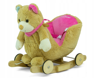 Milly Mally Miś Polly - Ružový medveď
