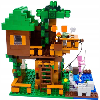 Minecraft blokuje detský dom na strome 210 kusov