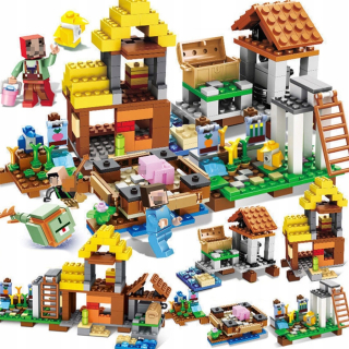 NOVÝ HOSPODÁRSKY DOM MINECRAFT BLOCKS GOSPODA