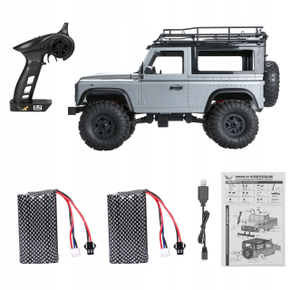 MN 99S 2,4G 1/12 4WD RTR Crawler RC CAR 2 batérie