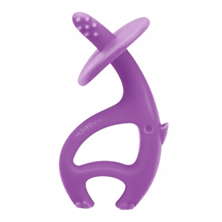 Mombella Gryzak Dancing Elephant Purple Gryzaczek