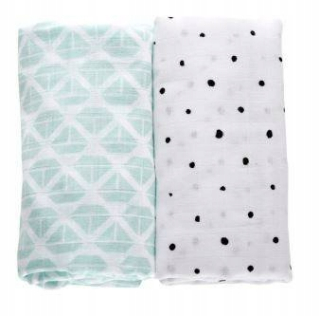 Materské mušelínové bavlna Swaddle 100x120