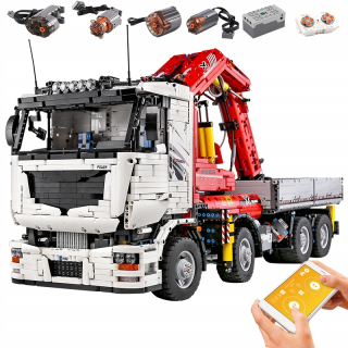 Plesne King Technic RC App pneumatic Truck