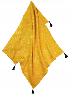 Mužlinka Swaddle __ Fringes __ prikrývka 65x100 lux