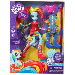 Môj malý poník Equestria Girls Rainbow Dash A4121