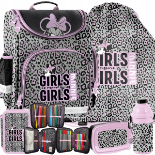 Minnie Mouse School School Bag pre dievča
