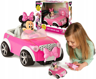 Minnie Mouse Remote -Kontrolné pilotné auto