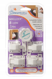 Magnetické uzavretie 4ks+Kľúč DreamBaby