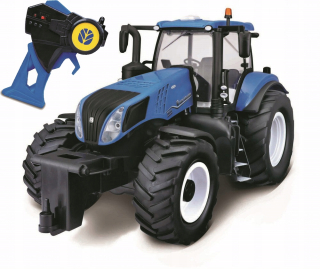 Maisto Remote -Kontrolný traktor New Holland R/C
