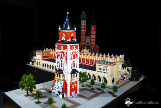 Kliatba Mockup Sila vyrobená z blokov LEGO -SKALA