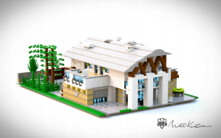 Architektonická maketa vašej diorámy House LEGOart