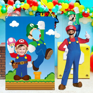 Mario Brother Photo stánok