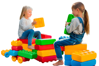 Marioinex Building Blocks Bricks 30 ks s kolesami