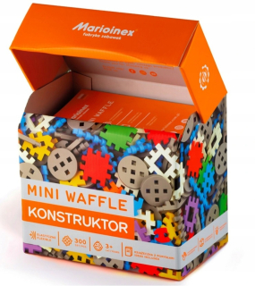 Marioinex blokuje Mini Waffle Constructor 300 EL.