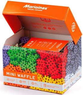 Marioinex blokuje doštičky mini, 500 ks, kreatívne