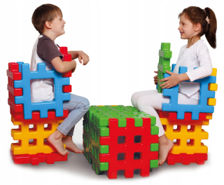 Marioinex Polish Blocks Wafle maxi detské ihrisko