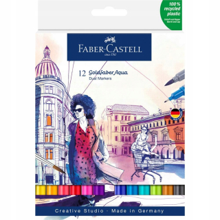 Dvojité vodné vodné značky Faber Castell
