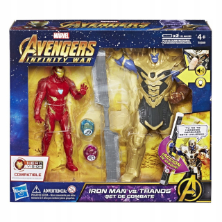 Marvel Avengers Infinit War Thanos Iron Man set