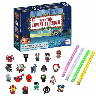 Marvel Hero Blind Box Doplnky náramok Vianoce