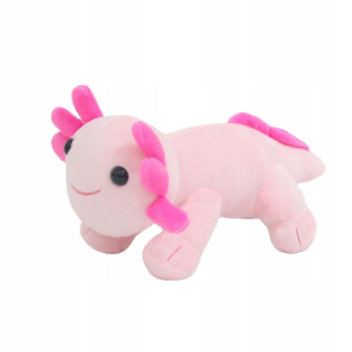 Axolotl maskot plyšová hračka 27 cm