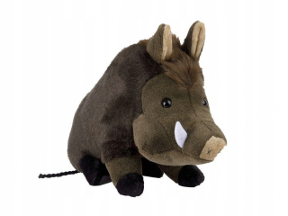 Maskot veľký dzik nature de brenne 55 cm plyšový