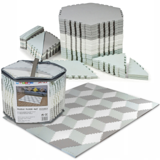 Vzdelávacia penová penová puzzle pre deti rhombus