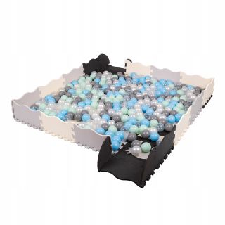 Vzdelávacia mata puzzle pre deti 1 000 loptičiek