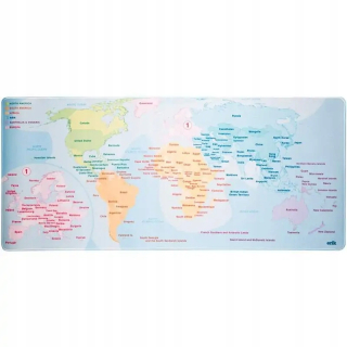 Herná mapa / mapa sveta v stole xxl