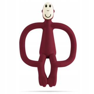 Matchstick Monkey Velvet Claret Massage Teether
