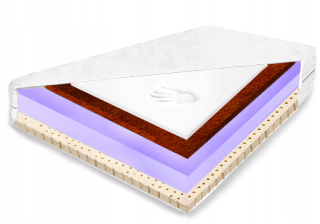Matrac 110x180 latexový visko ortopedický kokos