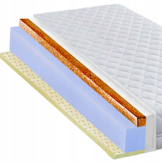 Matrac 130x170 kokosová latexová pena
